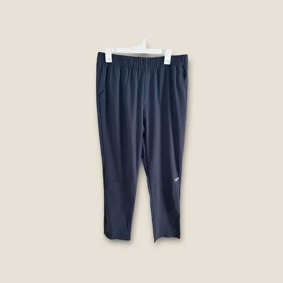 Speedo Men’s Tech Warm-Up Pant Blue Size Medium - Picture 2 of 10